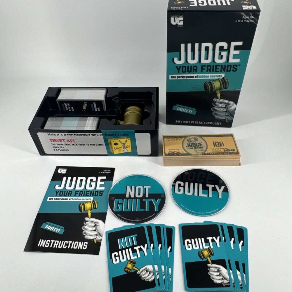 Judge Your Friends Party Game Of Hidden Secrets Ages 18+ University Games NEW - Picture 6 of 12